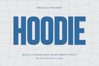 Creative Hoodie Font Design & Logo Inspiration