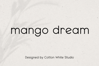 Mango Dream Font: Design Projects & Creative Uses