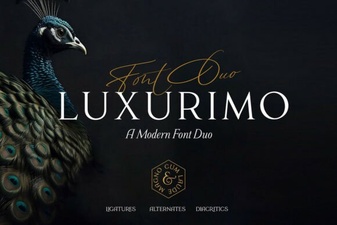 Design with Luxurimo: Elegant Typography Projects
